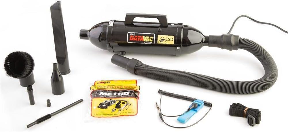 Datavac Pro Series Electric Duster, ESD Safe With Accessories