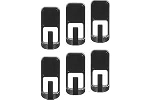 BBQ Future 6-Pack Universal Magnetic Tool Hooks for Traeger,Grill Hooks for Pit Boss, Camp Chef, Blackstone Grills and More, 