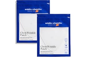 Wrinkles Schminkles Chest, Cleavage & Body Stretch Mark Wrinkle Patches | Reusable Hypoallergenic Pregnancy Safe Silicone Smo