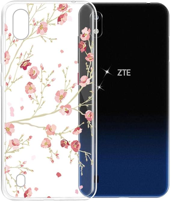Amazon Com Friendly Safflower Transparent Tpu Phone Case For Zte
