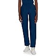 Landau Essentials Relaxed Fit 2-Pocket Elastic Scrub Pants for Women 8327