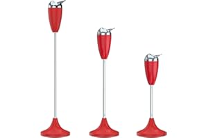 RELIANCER Floor Standing Ashtray w/Lid,Adjustable 21.5" - 35" Cigarette Ash Tray,Outdoor Stainless Steel Cigar Container Ash Holder w/Weighted Base,Cigarettes Butt Receptacle Disposal for Home Patio