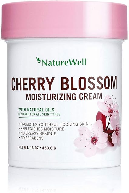 naturewell cherry blossom moisturizing cream