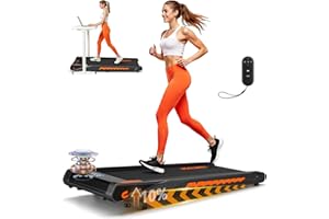 Walking Pad Treadmill with Speaker, 4-in-1 6.2MPH Treadmill for Home with App Compatible, 10% Incline, LED Display, 2.75HP Br