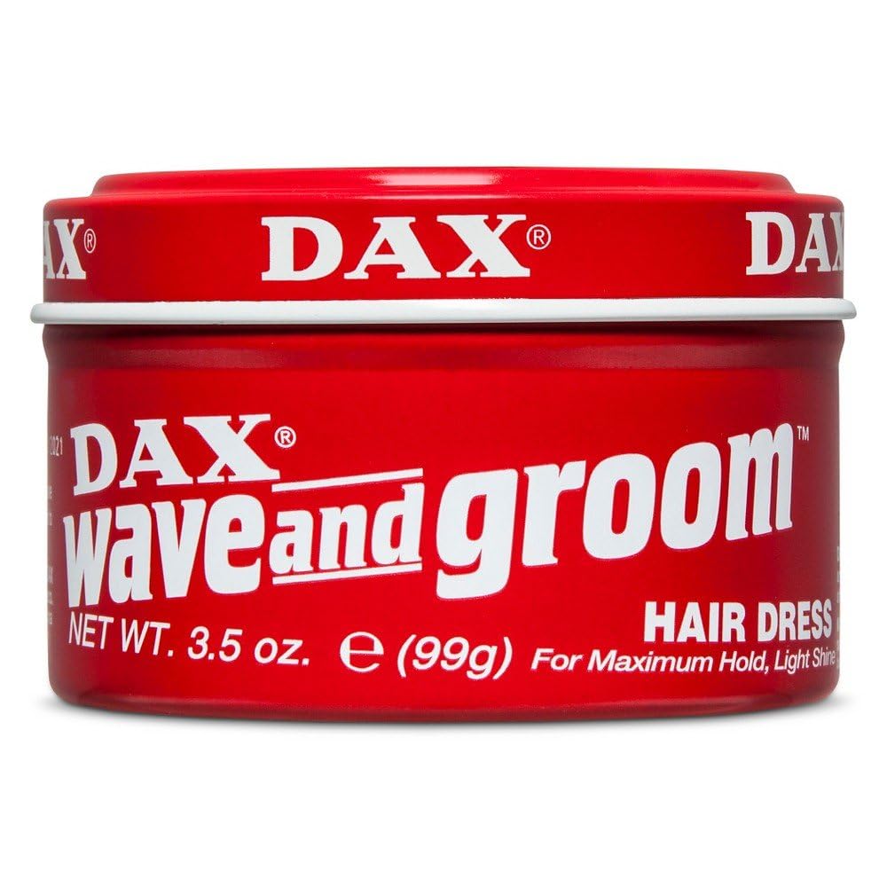 Dax Wave & Groom Hair Dress 3.5 oz. Jar (Pack of 2)