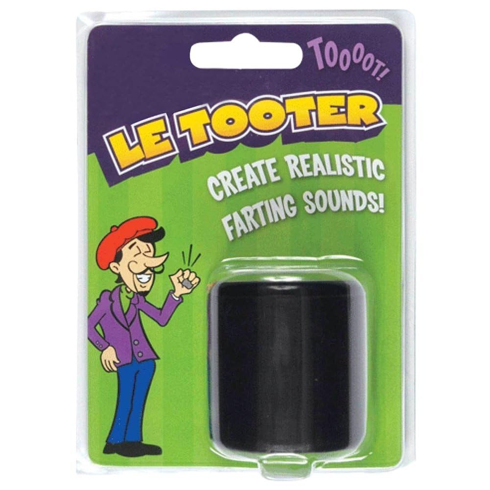 Photo 1 of CRTEPST Pooter Fart Machine Toy Rubber Le Tooter Create Farting Natural Sound Best Novelty Gag Gifts Joke Children's Day Party Toy(Black63)