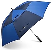 G4Free 47/54/62/68 Inch Automatic Open Golf Umbrella Oversize Extra Large Double Canopy Vented Windproof Waterproof Stick Umbrellas