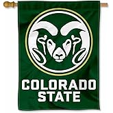 College Flags & Banners Co. Colorado State Rams Double Sided House Banner Flag