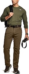 CQR Men's Active Flex Tactical Pants, Water