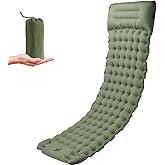 OPL5 Camping Air Mattress, 4 Inch Utra-Thick SUV Air Mattress with Pillow Carry Bag, Camping Mattress Built-in Pump Waterproo