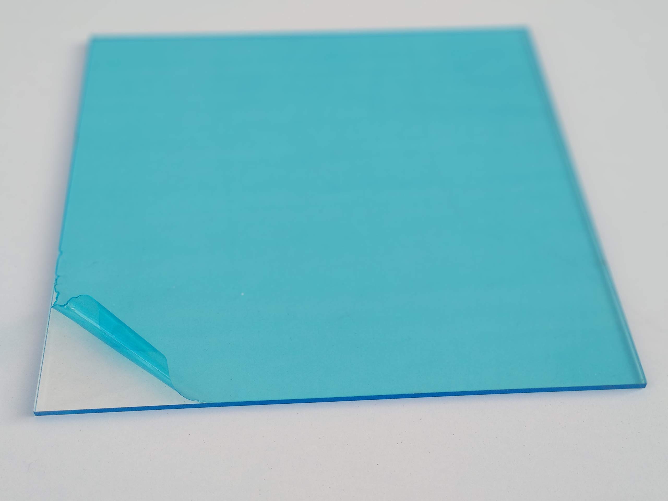 Laserplast Clear Acrylic Plastic Sheet 3 mm - DIN A3 (297 x 420 mm) - Clear Acrylic Methacrylate - Plastic Sheet
