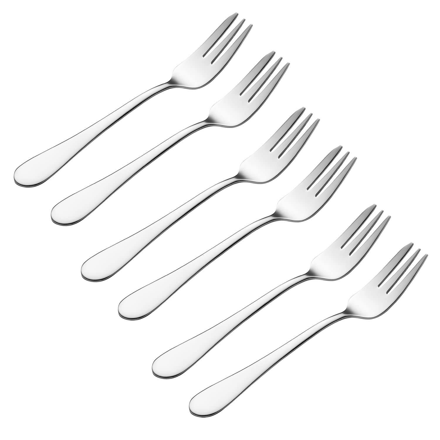 Viners Select 18.0 Stainless Steel Pastry Folks, Set of 6