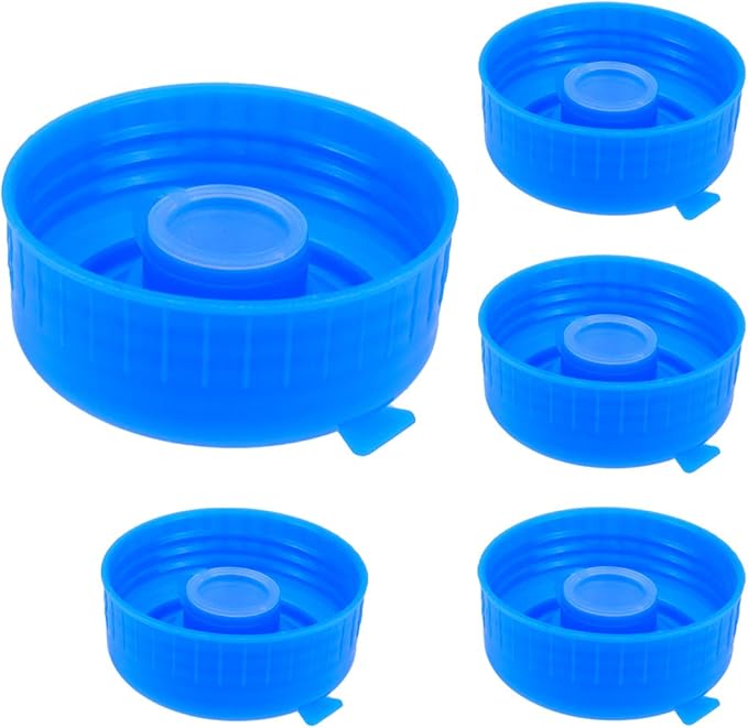 Meprotal Water Jug Caps and 1 Pack Water Bottle Handle NonSpill Water