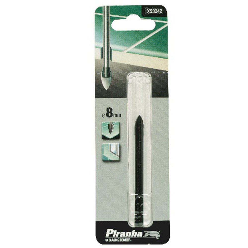 Piranha 8mm Drill Bit Tile/ Glass