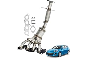 LoftMarte 33245 16584 Manifold Catalytic Converter Compatible with Mazda 3 2.0L 2.3L 2004-2009 Mazda 5 2.3L 2008-2010