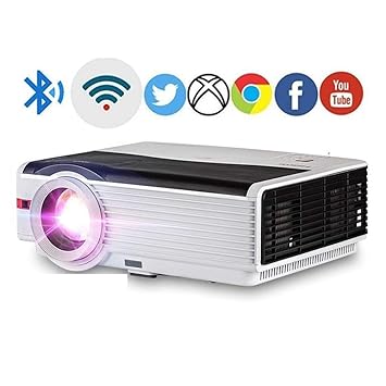 HD Android WiFi LCD LED Proyector Home Cinema Bluetooth 5000 ...