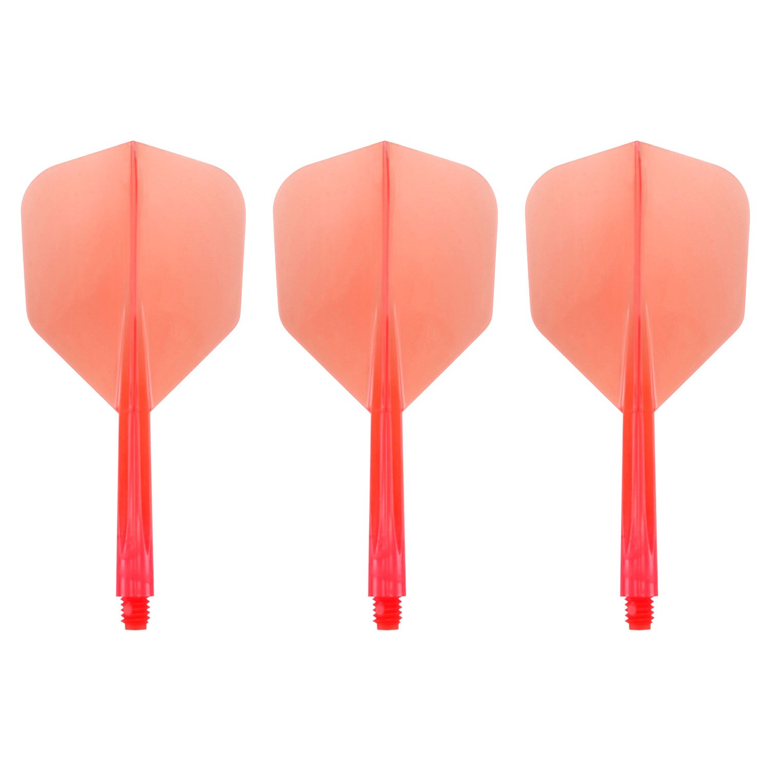 Condor Zero Stress Flight System | Small Size | Dart Flights | Multiple Sizes | Multiple Colours (Clear Red, Medium)
