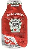 Heinz Tomato Ketchup, 0.95-Ounce Single Serve Packages (Pack of 50) --- 3x More Ketchup Than The Standard .32oz Packets