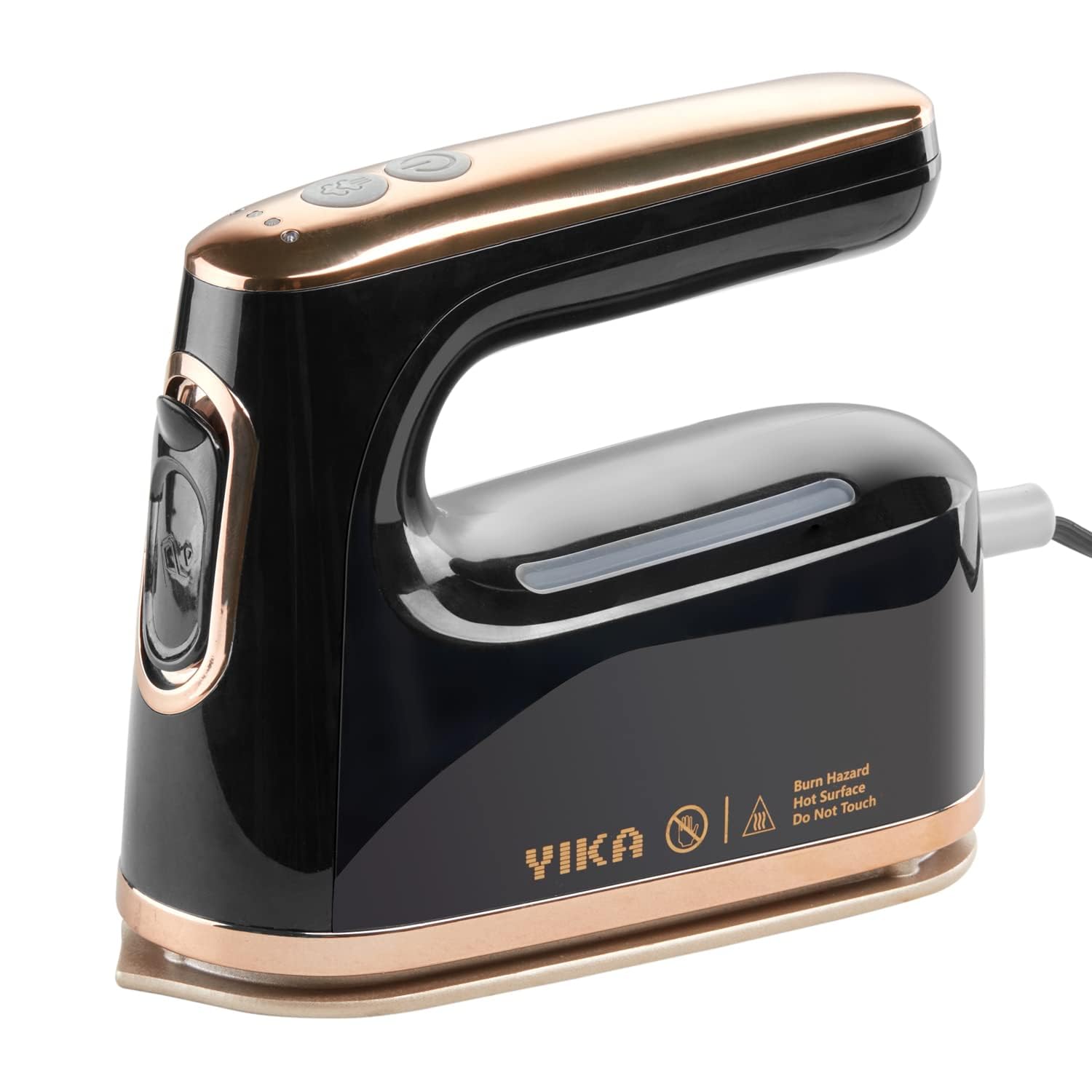 Photo 1 of **UNTESTED**
YIKA Clothes Steamer & Iron 2-in-1, Handheld Clothing Fabric Wrinkle Removal, 300ml Water Tank, Large Alloy Soleplate, Lightweight Small Garment Steamer for Home or Travel