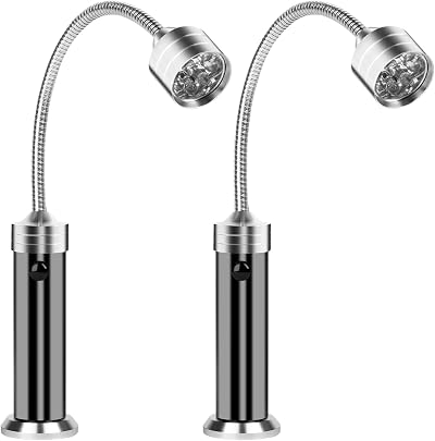 AMFUN 2PCS Grill Light Magnetic BBQ Barbecue LED Lamp Outdoor Camping Picnic