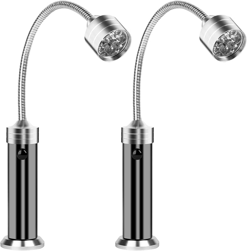 AMFUN 2PCS Grill Light Magnetic BBQ Barbecue LED Lamp Outdoor Camping Picnic