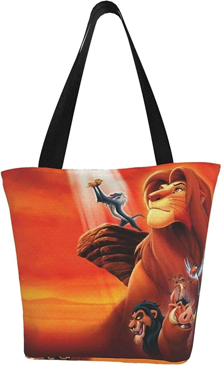 Simba The King Lion Tote Bag for Women light Large Top Handle Shoulder