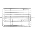 Amazon.com: NUWAVE Rotisserie Basket For The 14qt & 15.5qt NuWave Brio ...