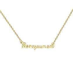Womens Necklaces I Love You Mom Letter Necklaces