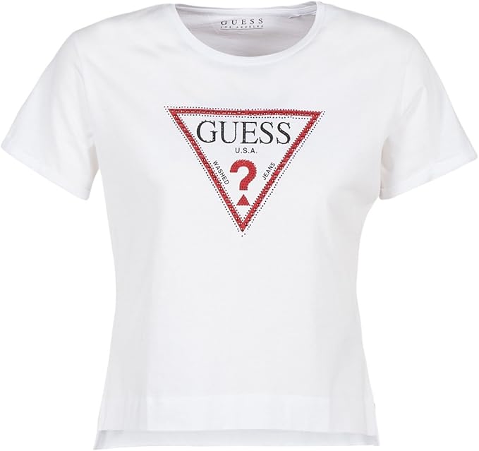 amazon tee shirt guess femme