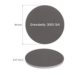 uxcell 10pcs 3000 Grit Sanding Sponge 4.85 Inch