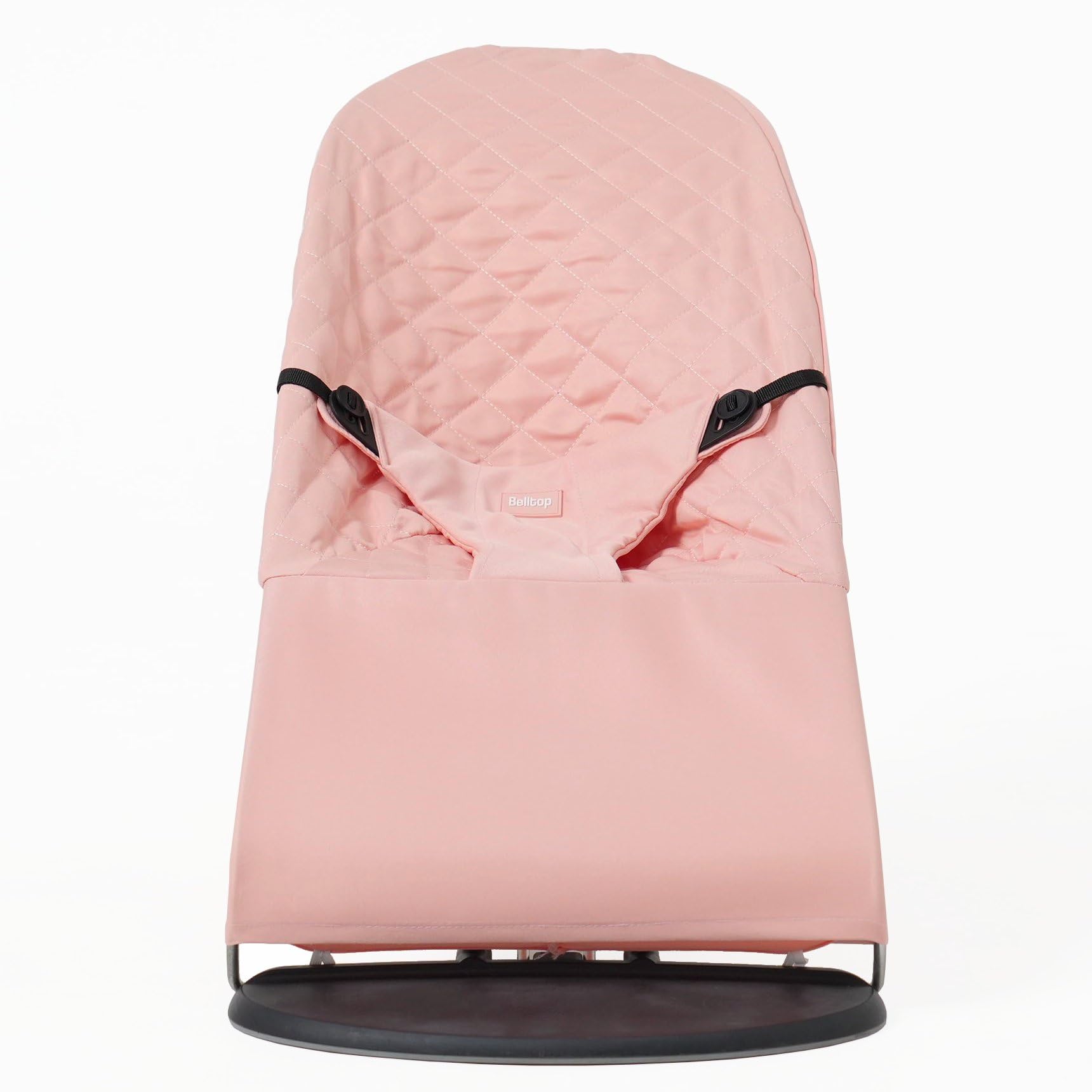 Cover Belltop compatible with Babyjörn bouncer: Balance, Soft & Bliss. Baby's seat for baby bouncer. Cover hammock: ergonomic fit. Hypoallergenic poly cotton. Fabric seat bouncer - Pink