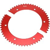GREHUA #35 Chain 56 Tooth Split Sprocket for Predator 212cc 196cc 6.5hp 7.0hp Coleman CT200U BT200X CT100U TrailMaster MB200 MegaMoto B212 Motovox Doodlebug Baja Mini Bike Go Kart Cart Parts Aluminum