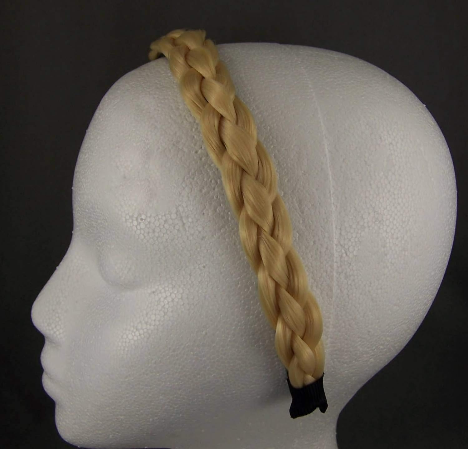 Amazon Com Lt Blonde Braid Faux Fake Hair Headband Braided Wig