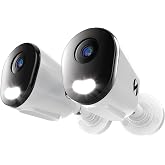 Night Owl 4K Wired Security Cameras w/ 2-Way Audio (2-Pack), Indoor/Outdoor | IP Camera, 2-Pack; Indoor/Outdoor Placement; Expands Home Security System; US-Owned &amp; Operated Company; US-Based Servers Only