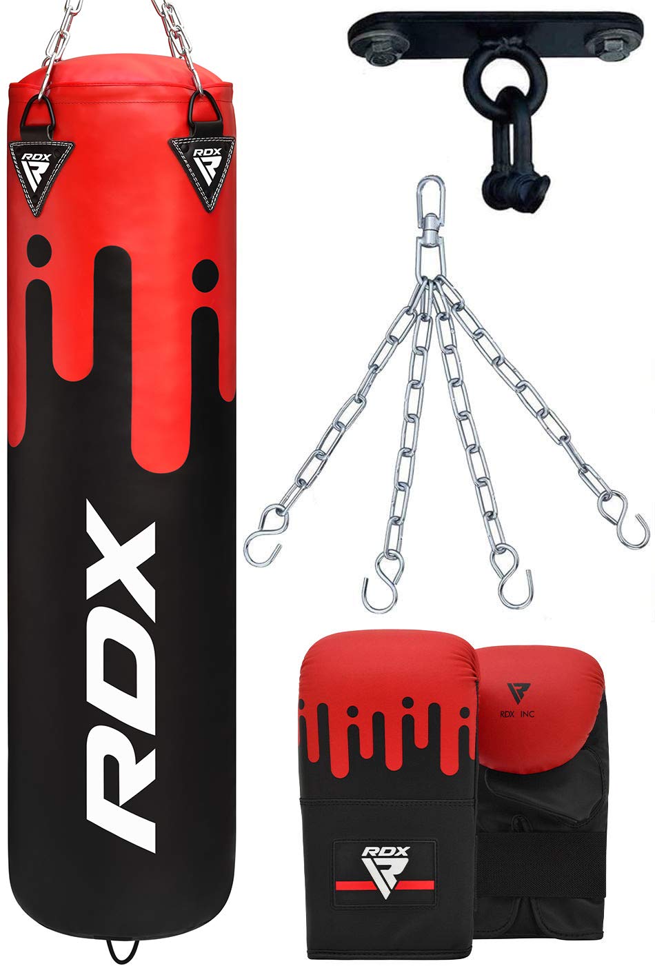 Buy RDX Punch Bag Unfilled Set Muay Thai Training Gloves with Punching