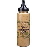 Terrapin Ridge Farms Everything Aioli Sauce, Creamy Gourmet Condiment – 8 oz Squeeze Bottle
