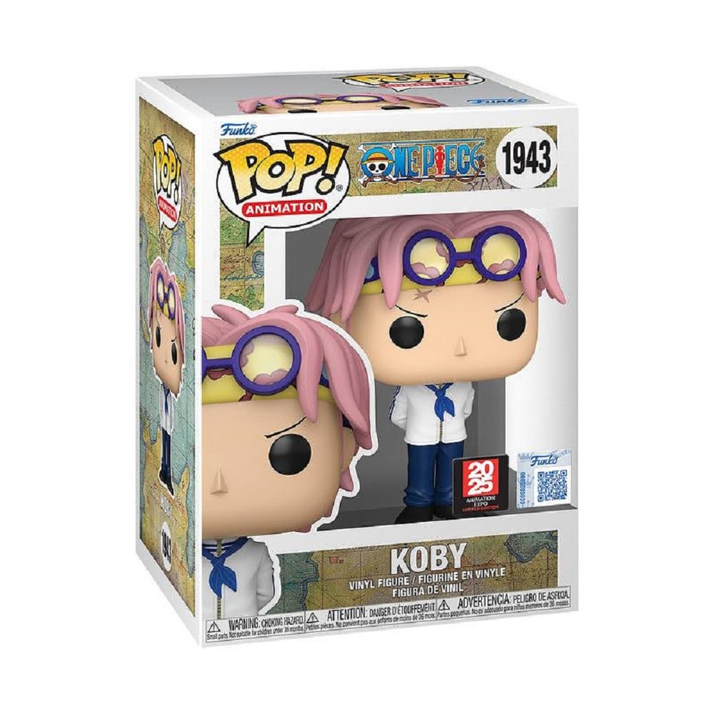 POP! One Piece 1943 Koby 2025 Animation Expo Exclusive (with Plastic Protection)