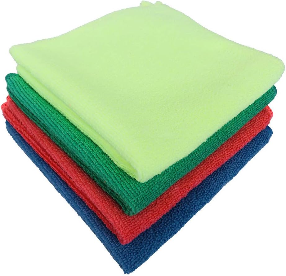 Clean Fairy Microfiber Cleaning Cloth, Size 11.81“ x 11.81“ (1 Dozen (12 pcs)): Health & Personal Care