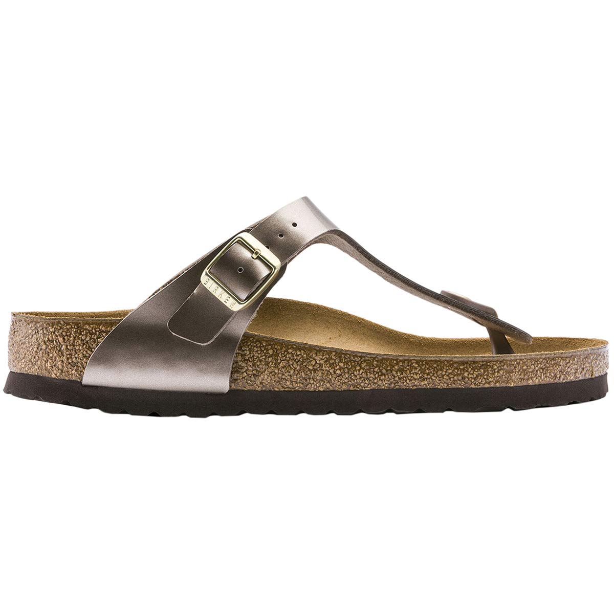 birkenstock metallic taupe gizeh
