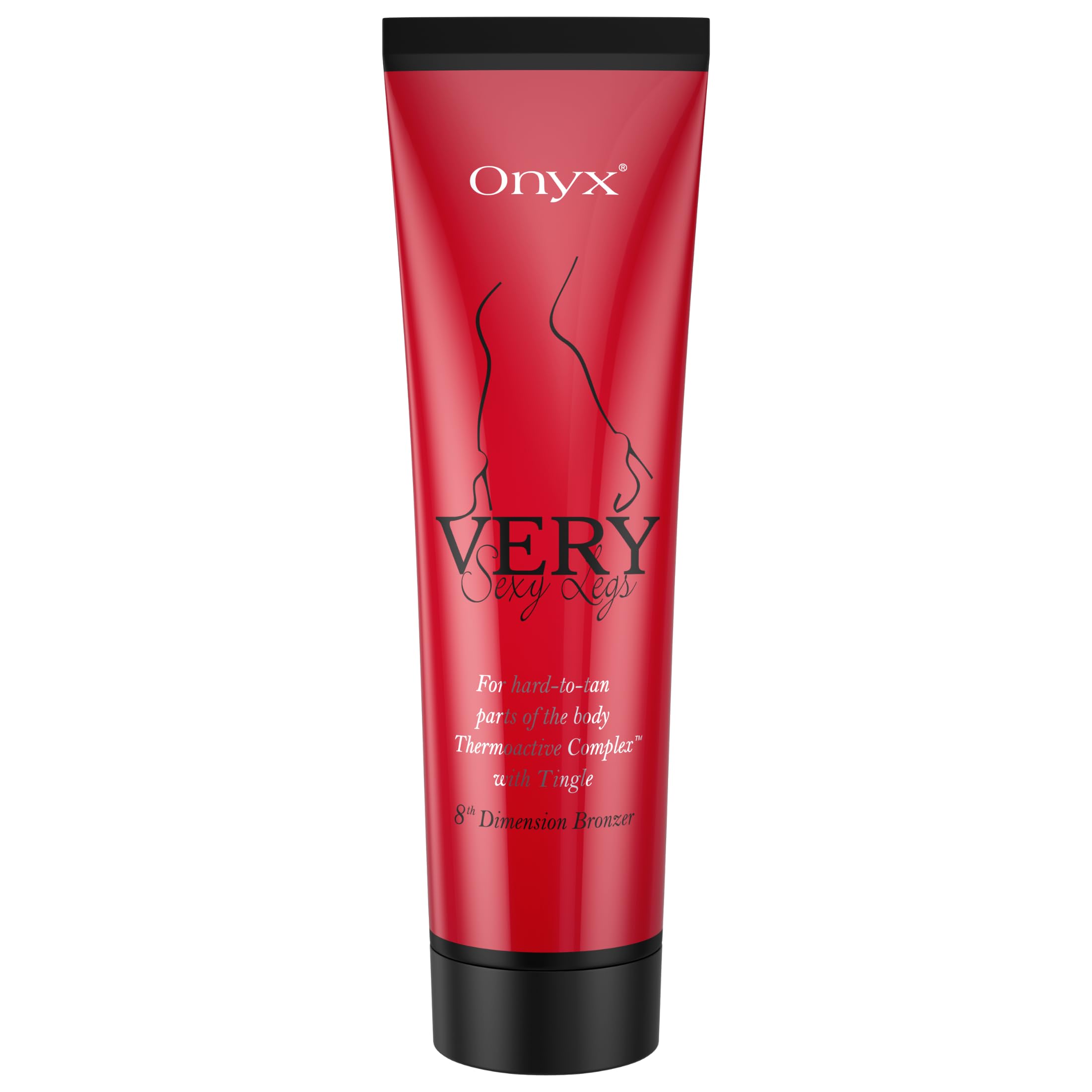 Onyx Very Sexy Legs Tingle Bronzing Cream - Sunbed Tan Accelerator for Legs with Hot Tingle Effect for Women, Smooth Streak-Free Application | 150 ml