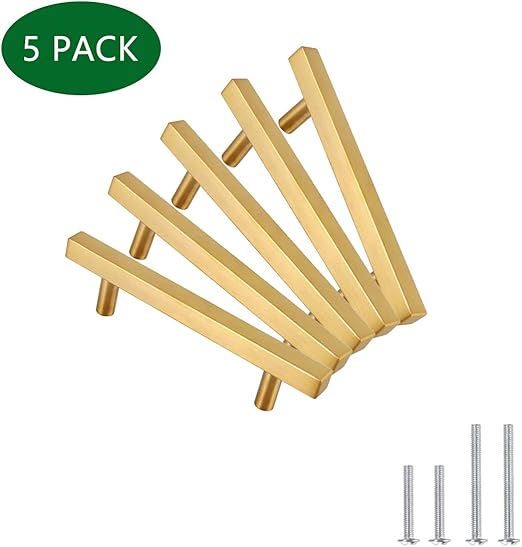 Gold Cabinet Pulls Kitchen Hardware Drawer Pulls Knobs Hole Center