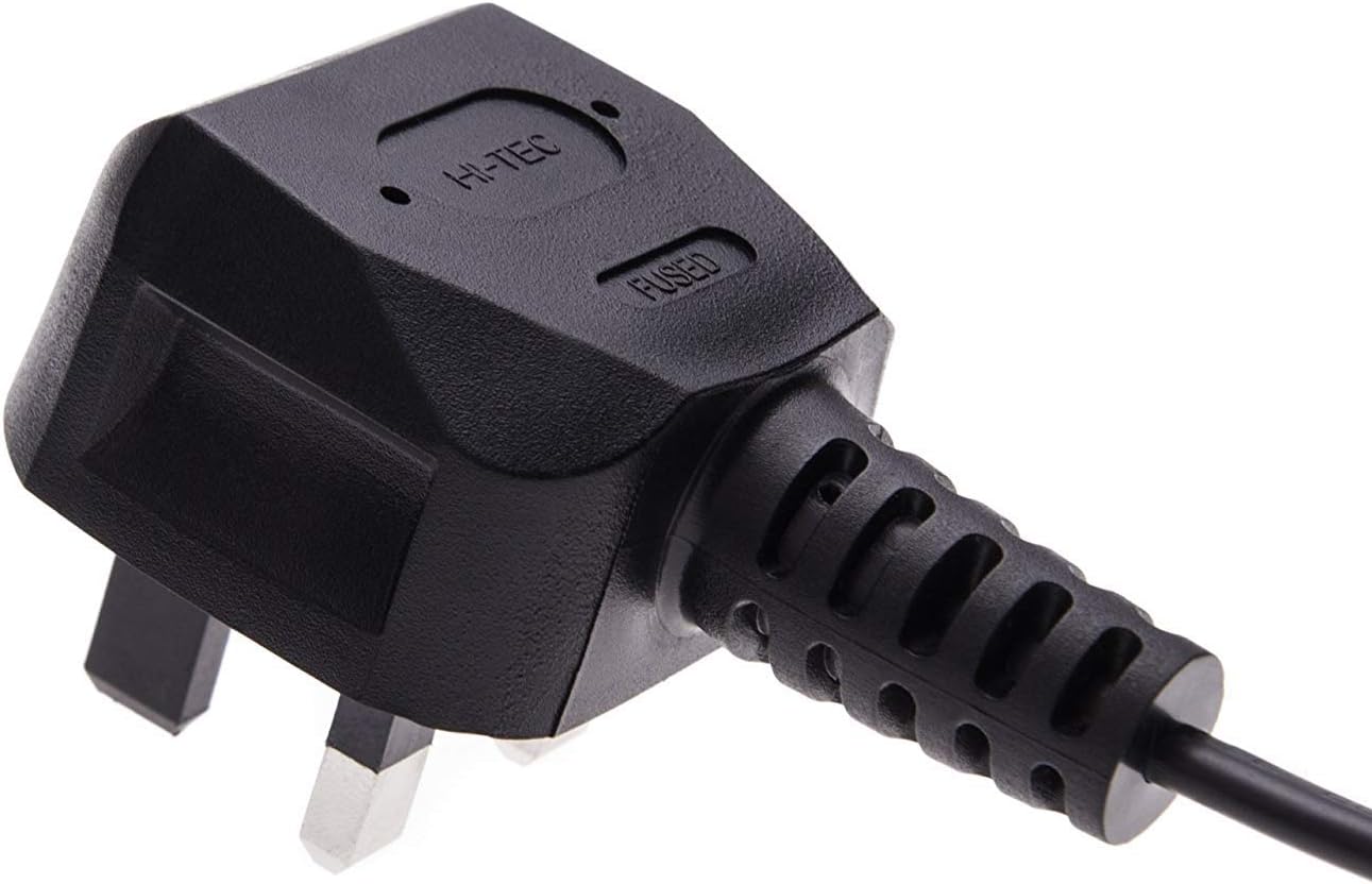 UK Mains Power Lead Cable Replacement Compatible with Canon Pixma MG, HP ENVY Range Printers / 3 Pin Wall Cord to Figure 8 C7 (5m/16ft) - Image 5