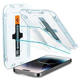 Spigen Tempered Glass Screen Protector [GlasTR EZ FIT] designed for iPhone 14 Pro [Case Friendly] - Sensor Protection / 2 Pack