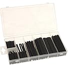 Anytime Tools AT201262 Heat Shrink Wire Wrap Cable Sleeve Tubing Sets Assorted Size with Case (127 Piece)