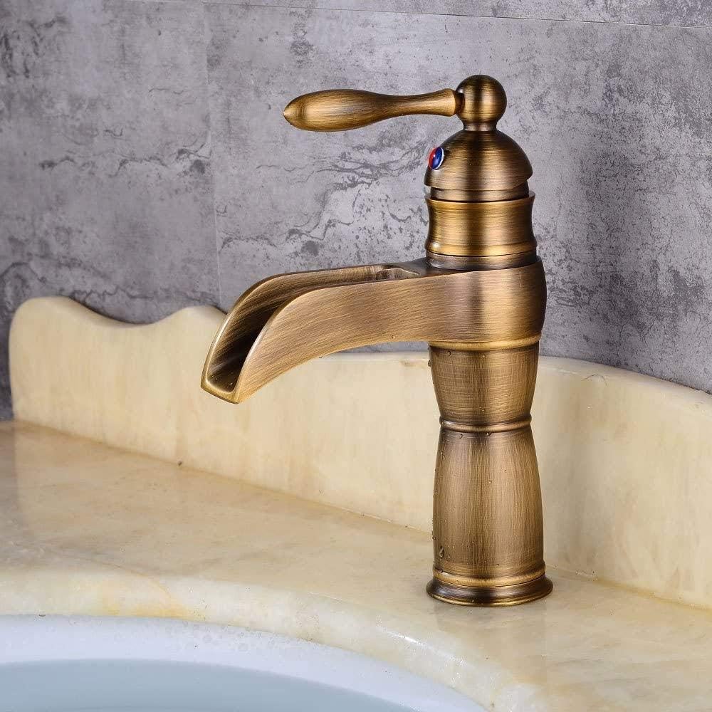 Mallofusa Fußpedal-Wasserventil Aus Kupfer – Für Waschbecken, Wassersparend