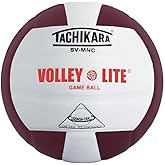 Tachikara SVMNC Volley Lite volleyball (Black/White)