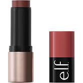 e.l.f. Soft Glam Cream Blush Stick, Buildable Natural Flush, Cinna-Mood | Creamy Blendable Texture, Soft Satin Finish, Lightweight Buildable Color, Easy On-the-Go Application, Vegan &amp; Cruelty-Free
