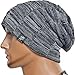 Cool Men Roll Knit Beanie Rectangular Winter Skullcap Top Hat B816