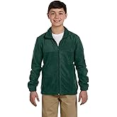 Youth Full-Zip Fleece by Harriton