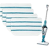 Steam Mop Pads Replacement Compatible with Black Decker Steam Mop SM1600, SM1610, SM1620, HSM13E1, HSMC1300FX, HSMC1321, HSMC1361SG Cleaner Black and Decker Steam Mop Replace Pads for Floor Cleaning